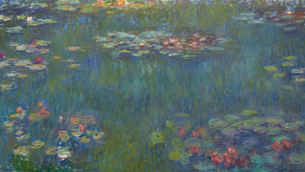 Buehrle_Monet_Claude__Nympheas_reflets-verts