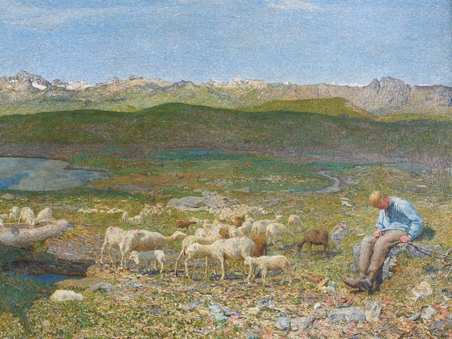 Header_Segantini, Pascoli alpini, 18931894, Kunsthaus Zürich, 1985_ed